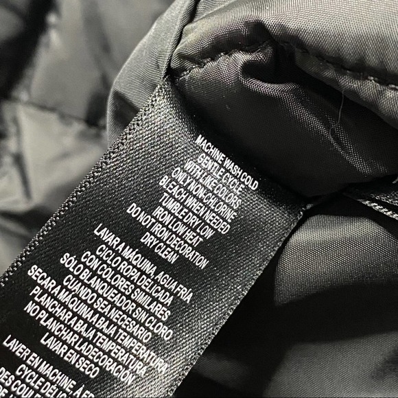 Kenneth Cole New York Navy Blue Zip Up Down Jacket Men’s Medium - Picture 8 of 8